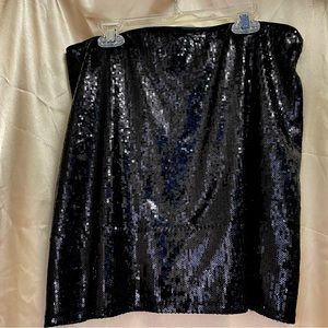 White House Black Market sequin skirt